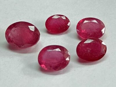 Natural Ruby Faceted Gemstone Oval. Call Now. 9782090570